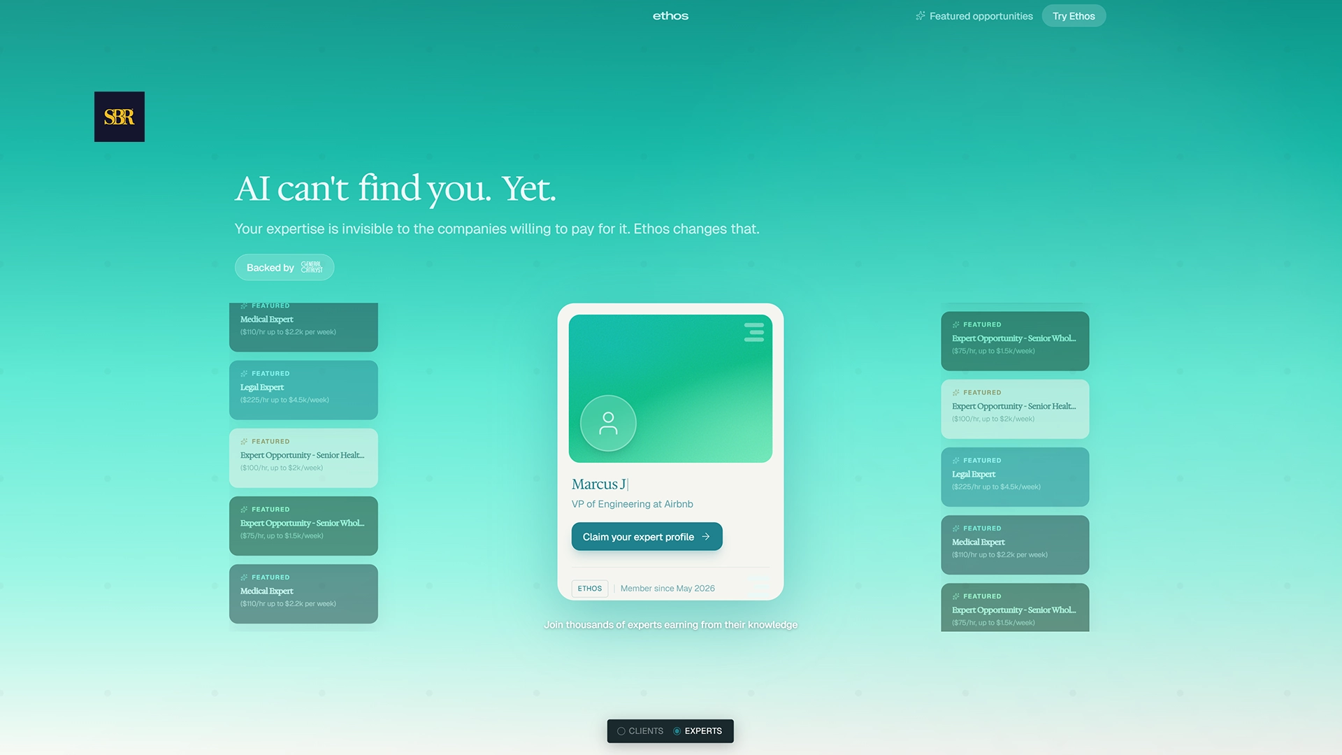 Ethos Raises $22.75M to Rework Expert Discovery with Voice-Led AI Onboarding